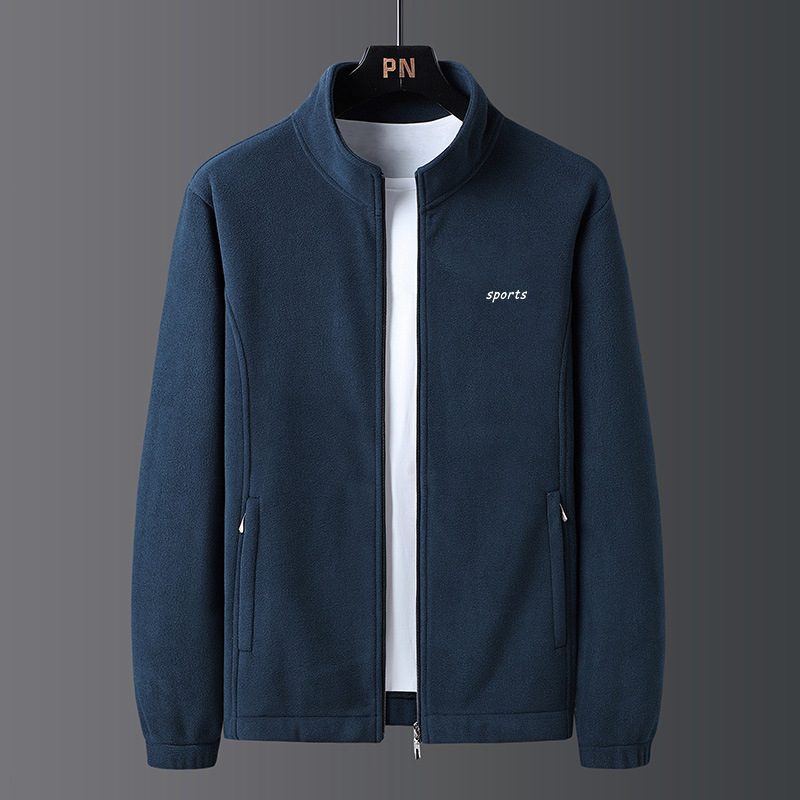 Herrejakke Windbreaker Warm Coat Sports Casual Cotton