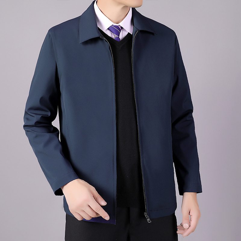 Yttertøy Herre Business Casual Loose Lapel Jacket