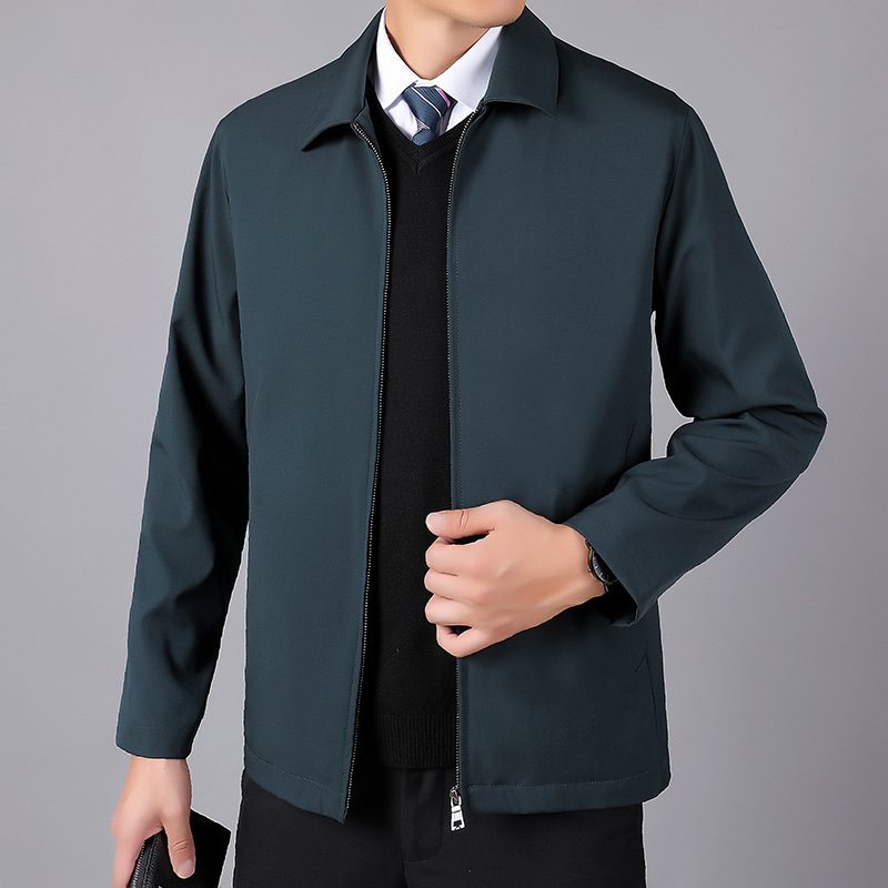 Yttertøy Herre Business Casual Loose Lapel Jacket