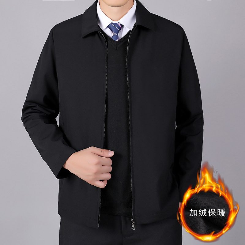 Yttertøy Herre Business Casual Loose Lapel Jacket