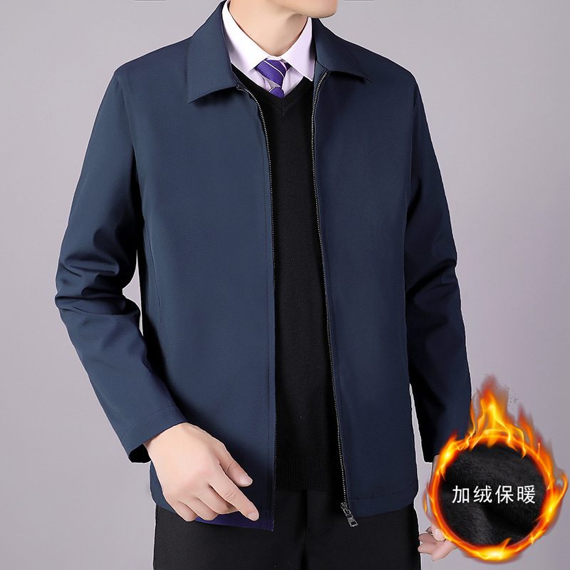 Yttertøy Herre Business Casual Loose Lapel Jacket