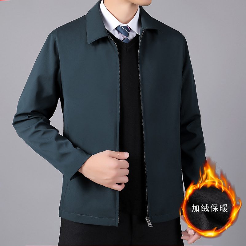 Yttertøy Herre Business Casual Loose Lapel Jacket