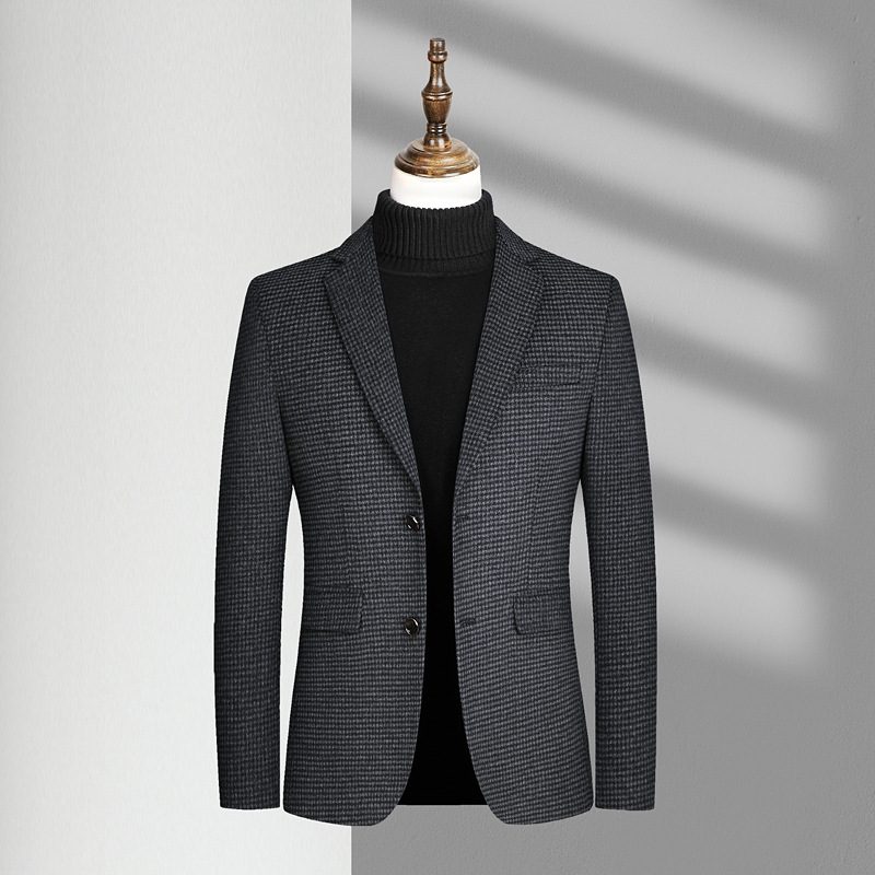 2024blazersblazers Herre Fall Winter Wool Blazer