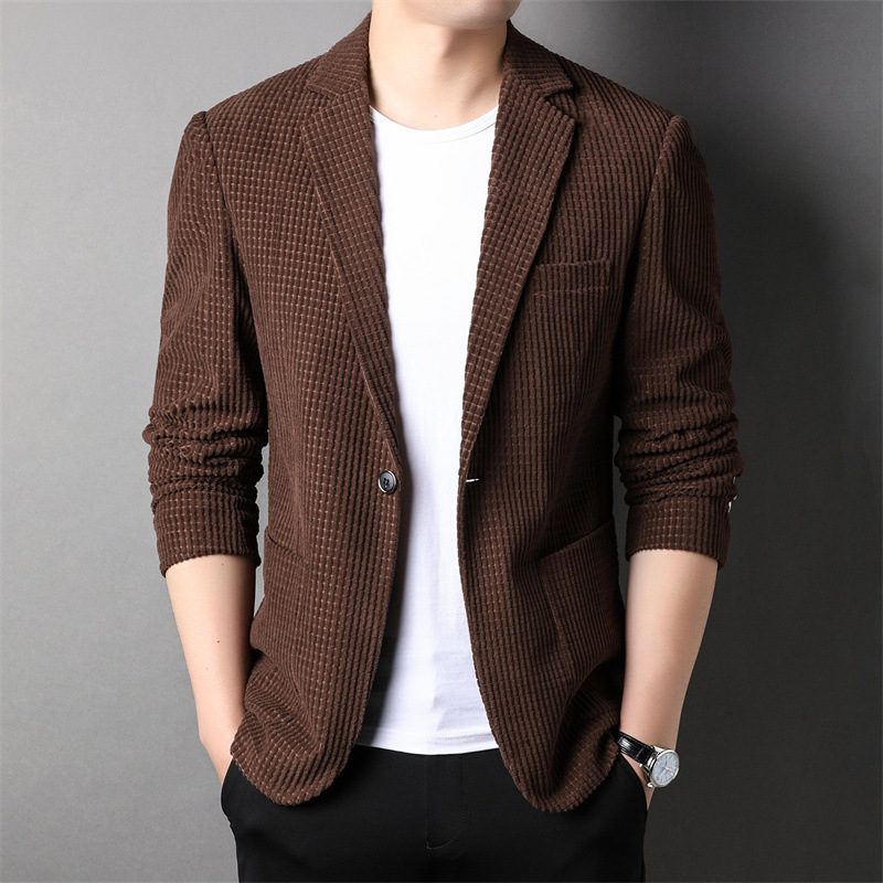 Brun Blazers Herrejakke To Knapper Trendy