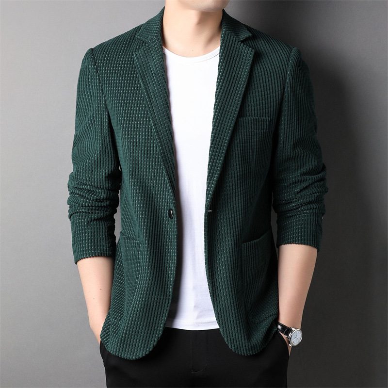 Brun Blazers Herrejakke To Knapper Trendy