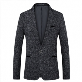 Høst Herre Casual Blazersblazers Slim Youth Coat Trendy Topper