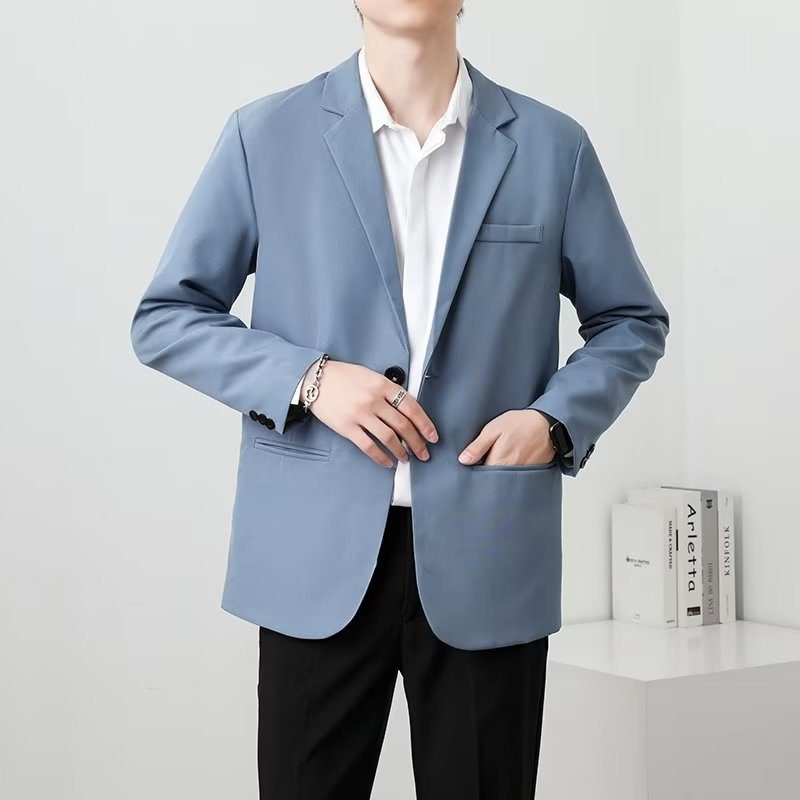 Lett Familiær Stil Casual Blazers Herrejakketrend