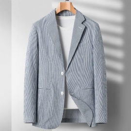 Men's Blazers Våren Og Sommeren Trendy Enkelt-breasted To Knapper