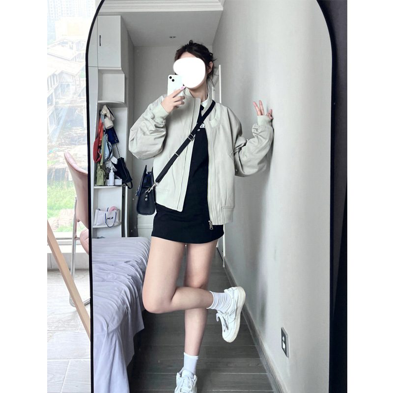 Off-white Coat Dame Vintage Jakker Topper Trend