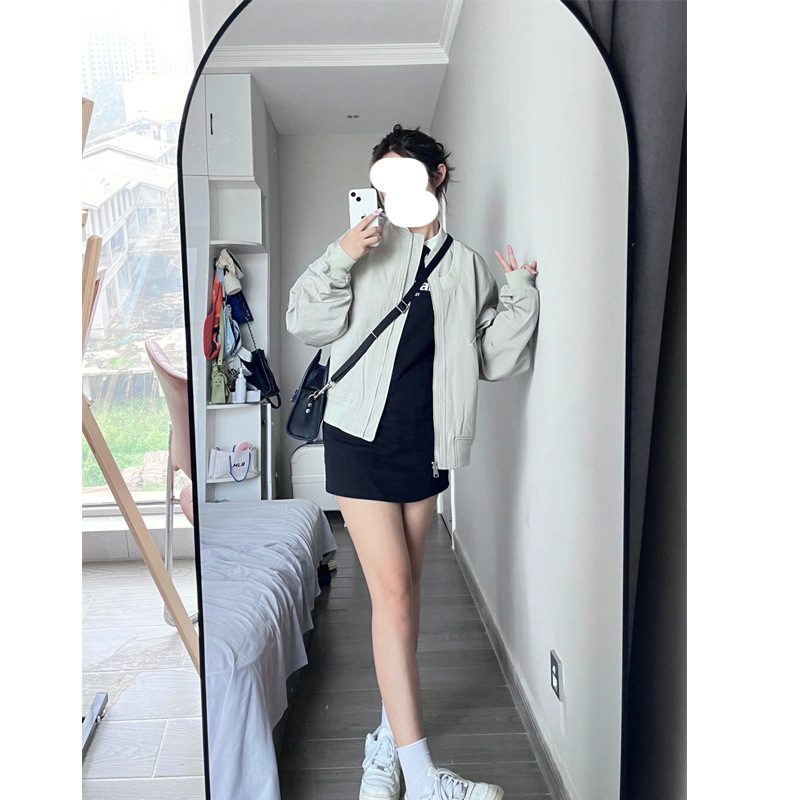 Off-white Coat Dame Vintage Jakker Topper Trend