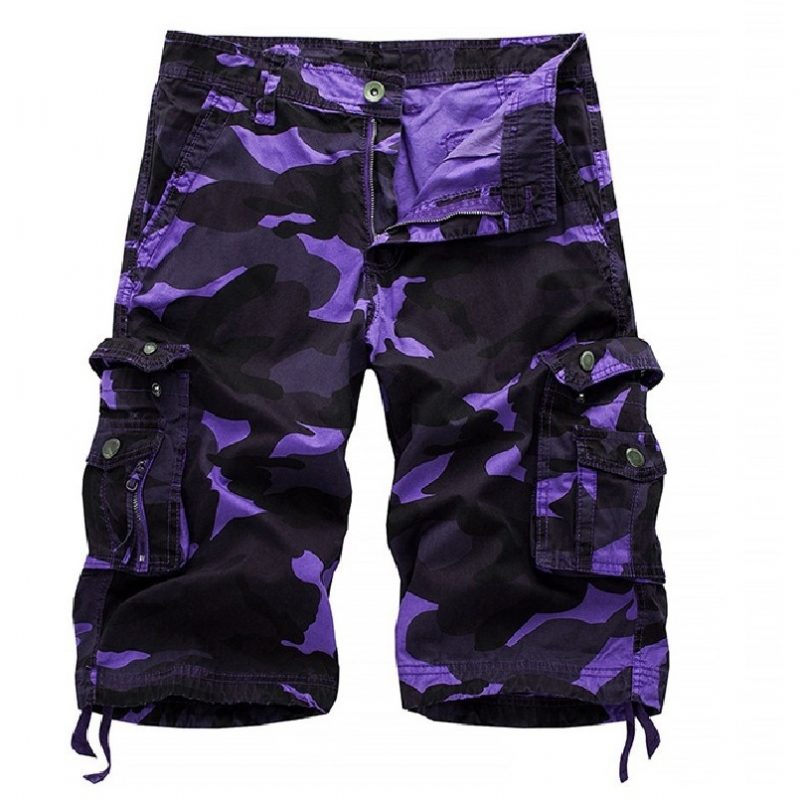 Camouflage Shorts Herre Arbeidstøy Five Points Sport Fritid Strand