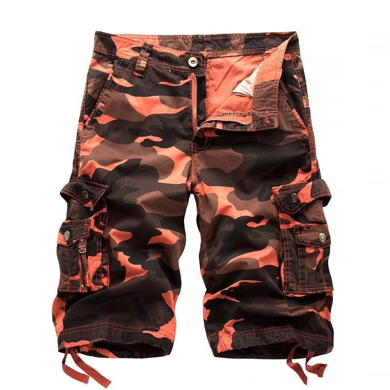 Camouflage Shorts Herre Arbeidstøy Five Points Sport Fritid Strand