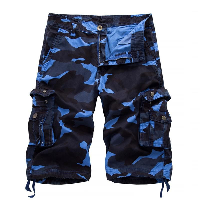 Camouflage Shorts Herre Arbeidstøy Five Points Sport Fritid Strand