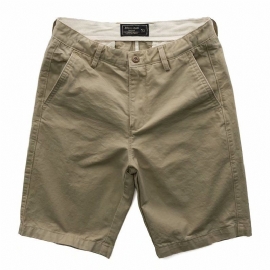 Cargo Shorts Ensfarget Motetrend Fempunkts Fritidsbukser