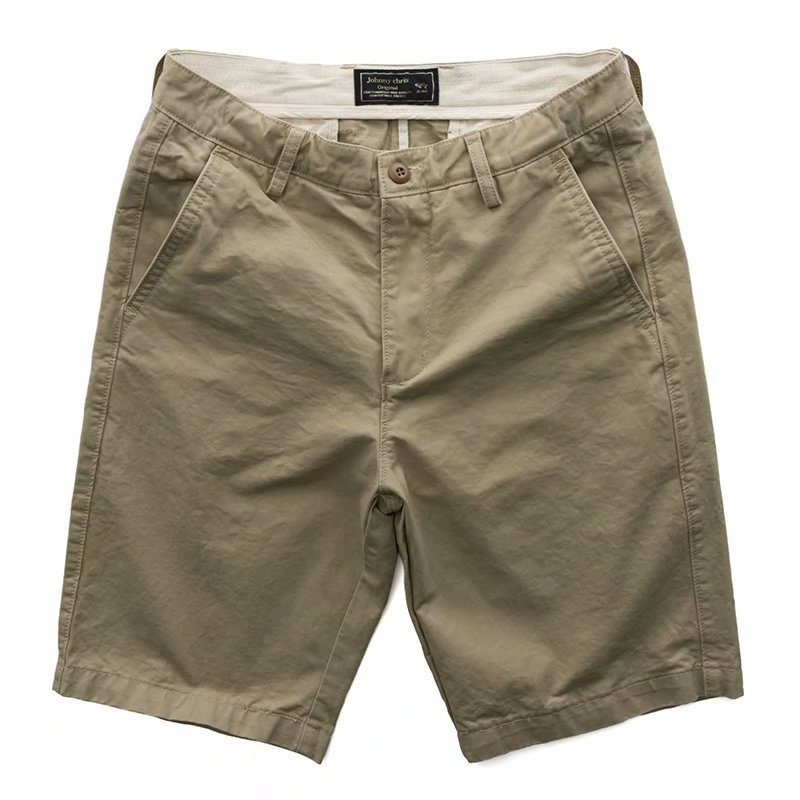 Cargo Shorts Ensfarget Motetrend Fempunkts Fritidsbukser