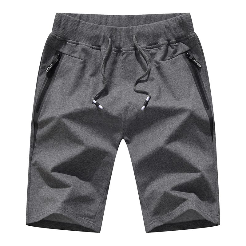 Nye Sommershorts For Menn Fempunkts Strandelastiske Bukser For