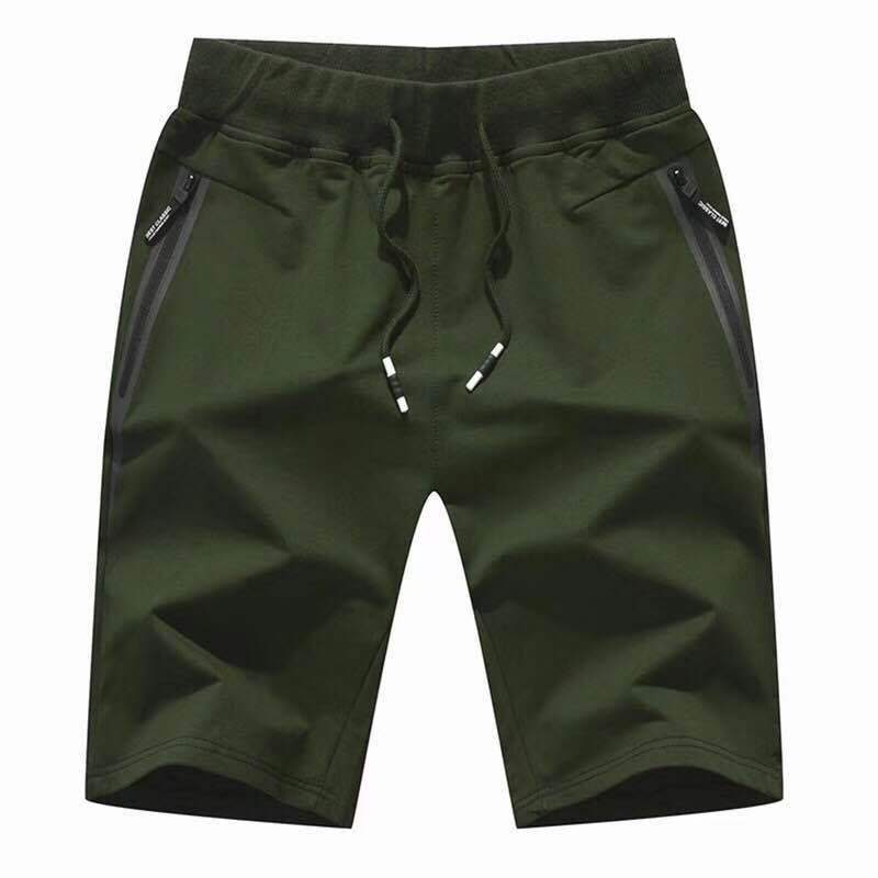 Nye Sommershorts For Menn Fempunkts Strandelastiske Bukser For