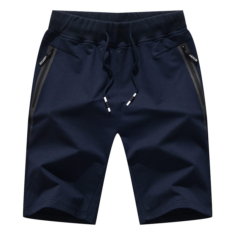 Nye Sommershorts For Menn Fempunkts Strandelastiske Bukser For