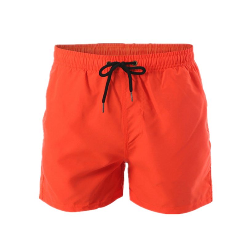 Shorts For Menn Sommer Bomull Lin Fem Poeng Løs Casual Trend