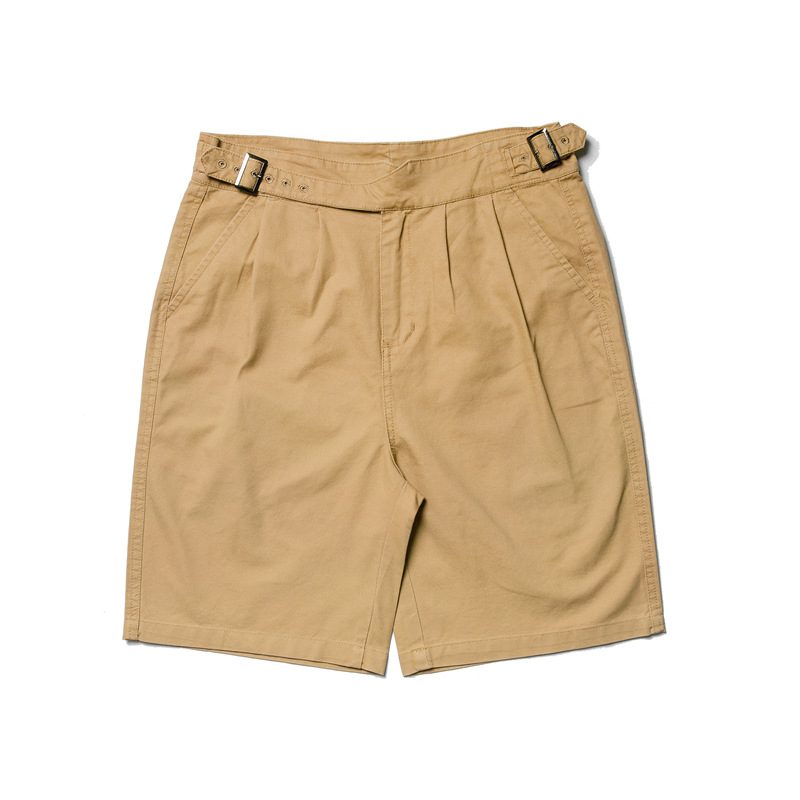 Sommer Cargo Shorts Menn Vintage Løs