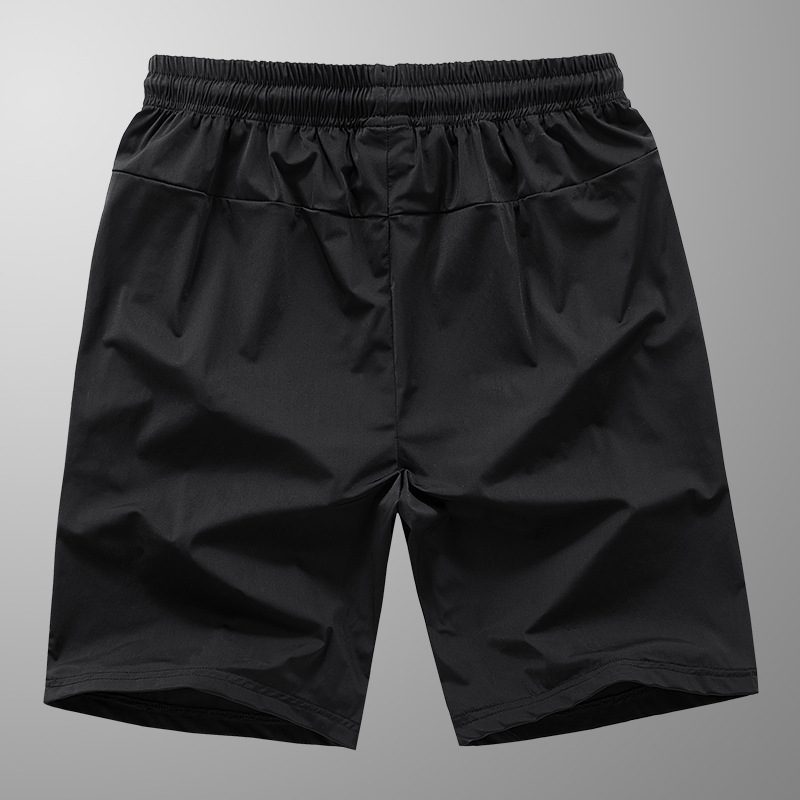 Sommer Fempunkts Løse Elastiske Sportsshorts For Menn