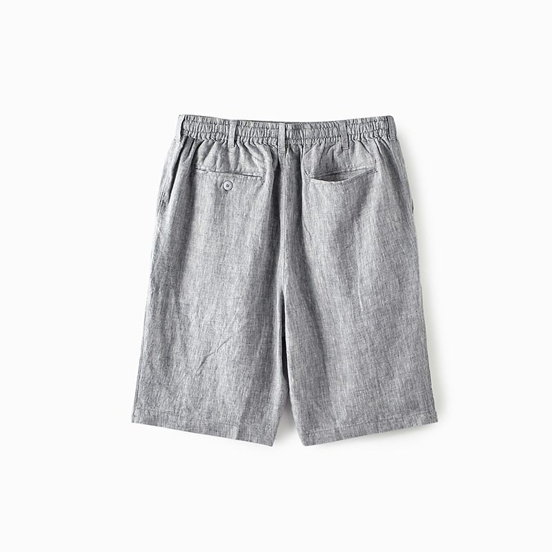 Sommer Linshorts For Menn Lett Pustende Mote Beach Five Points