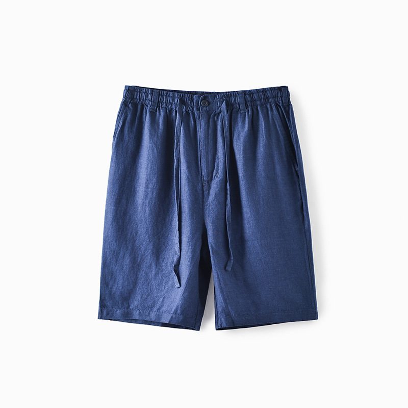 Sommer Linshorts For Menn Lett Pustende Mote Beach Five Points