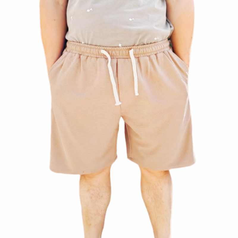 Strandshorts For Menn Løse Shorts Sport Store Bukser Pustende Ensfargede Cropped