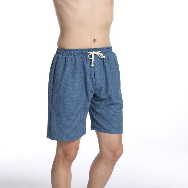 Strandshorts For Menn Løse Shorts Sport Store Bukser Pustende Ensfargede Cropped