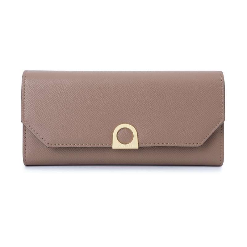 Ny Mote Tri-fold Lang Damelommebok Multi-card Funksjon Clutch