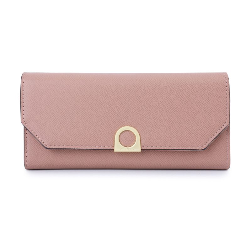 Ny Mote Tri-fold Lang Damelommebok Multi-card Funksjon Clutch