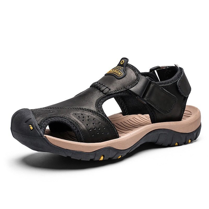 Sandaler Herresko Nye Trendy Sommer Baotou Herre Uformelle Strandsko Menn