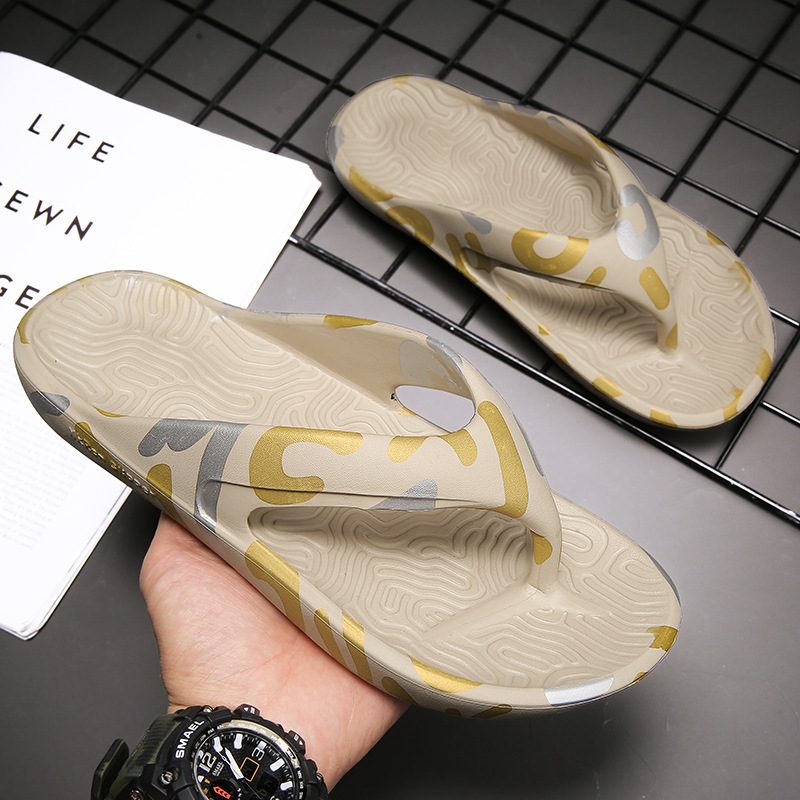 2024 Flip-flops For Menn Trendy Hjemmetøfler For Baderom Lett Pustende Strandsandaler Tøfler For Kvinner