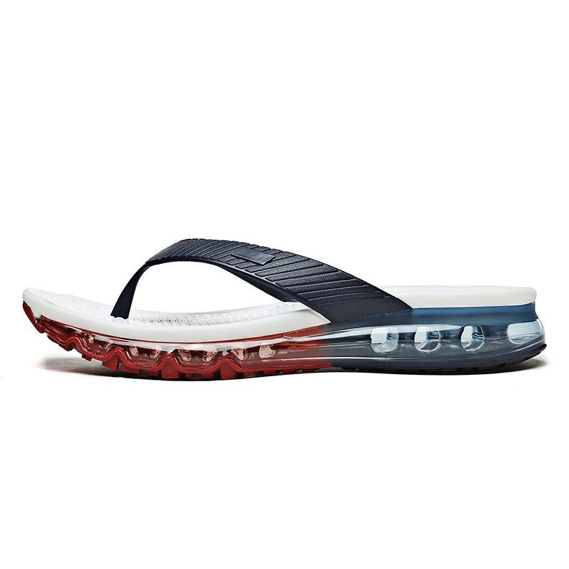 2024 Luftpute Flip-flops Sko Par Modeller Sommer Nye Strandsko Herre Gummi Myk Bunn Og Dame Sandaler Tøfler Sko