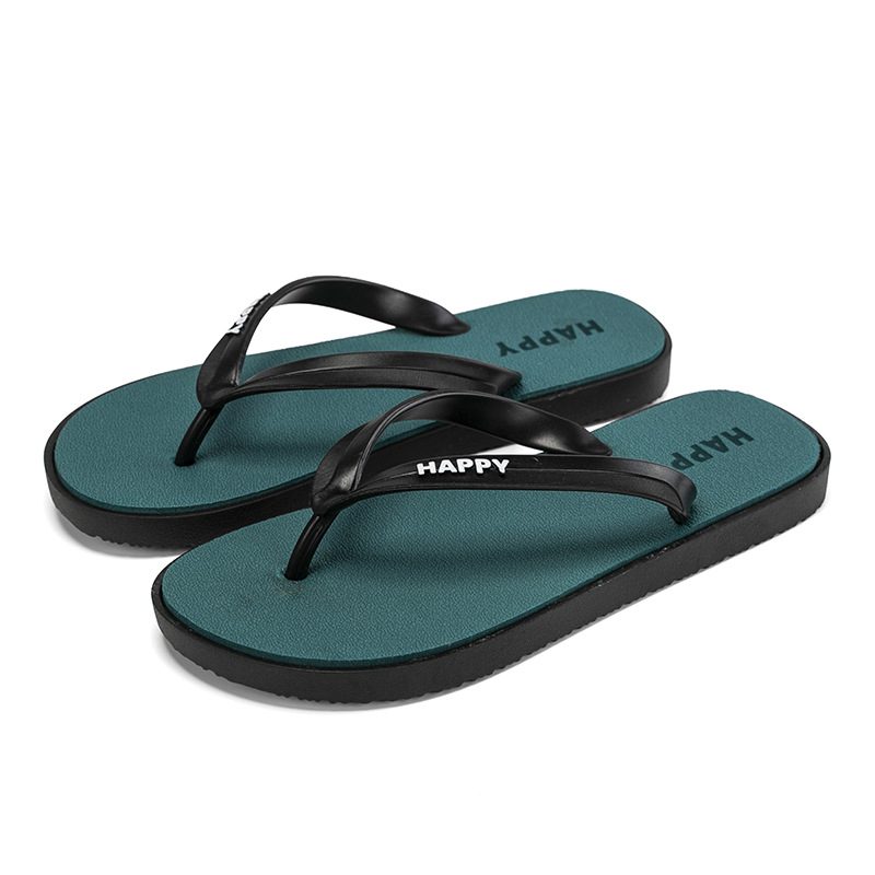 2024 Nye Herreflip-flops Sommer Sklisikre Utendørs Sandaler Tøfler Par Flip-flops Herre Uformelle Strandsko