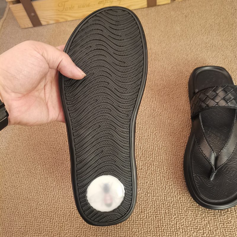 2024 Sommer Nye Menns Flipflops Strandsko Vevde Retro Sandaler Tøfler Sko Herre