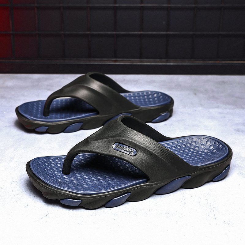 2024 Sommer Trendy Tøfler Utendørs Flip Flops Stor Størrelse Menn Fritidssandaler Strandsandaler Herre