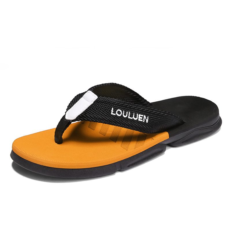 Flip Flops Herre Sommer Sklisikre Badesandaler Tøfler Strand Trendy Sport Uformelle Sandaler