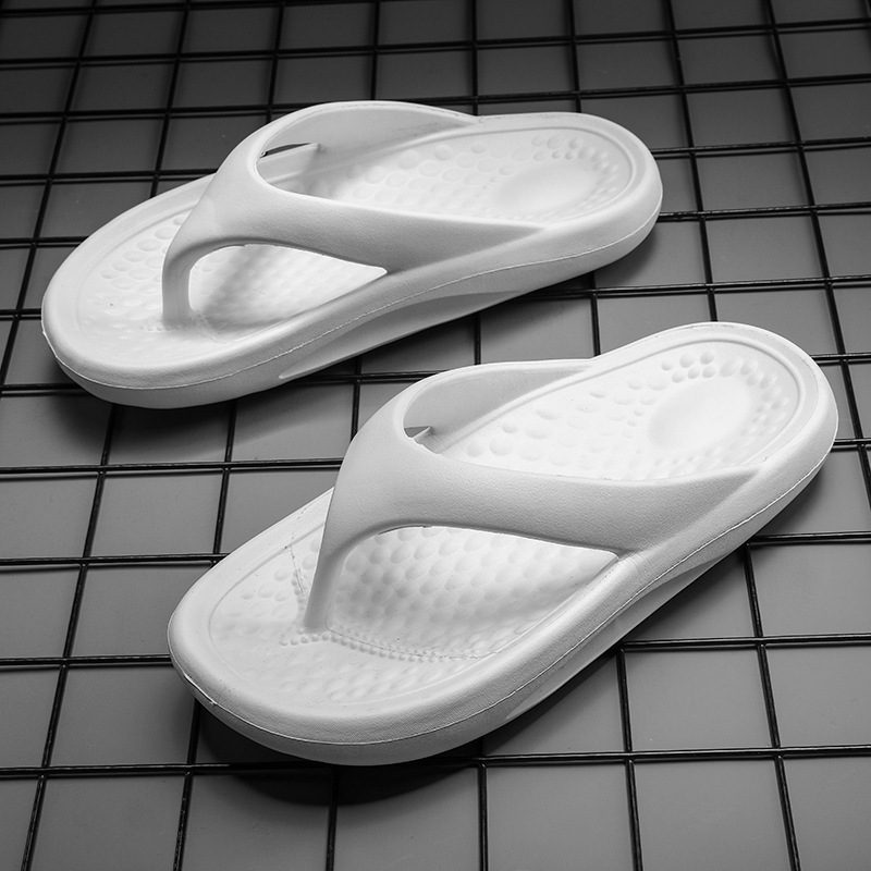 Flip Flops Menn Sommer Klype Utendørs Eva Uformell Flat Bunn Myk Tidevann Par Sandaler Tøfler Sko Strandsko