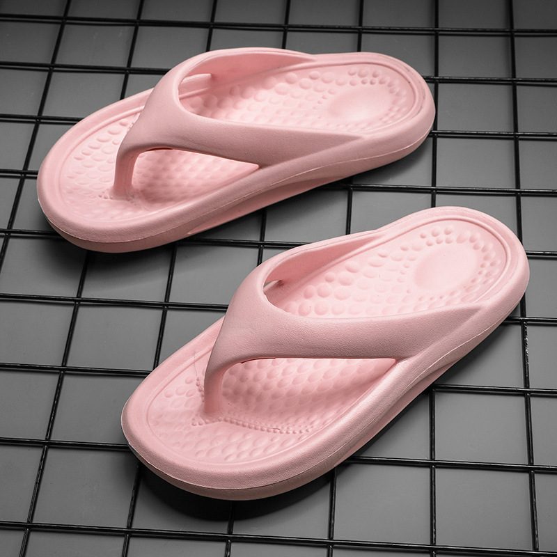 Flip Flops Menn Sommer Klype Utendørs Eva Uformell Flat Bunn Myk Tidevann Par Sandaler Tøfler Sko Strandsko