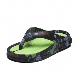 Flipflops Sommertøfler For Menn Herrepersonlighet Trendy Sport Strandflipflops Tøfler Sklisikre