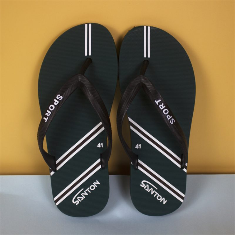 Mote Herreflip-flops Sklisikker Trend Strandsko Sommer Menn Flip-flops Sandaler Tøfler Sko Hjem