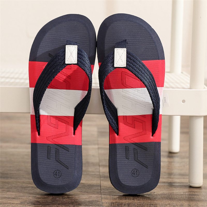 Nye Menn Tøfler Flip-flops Sko Menns Sommer Mote Trend Strand