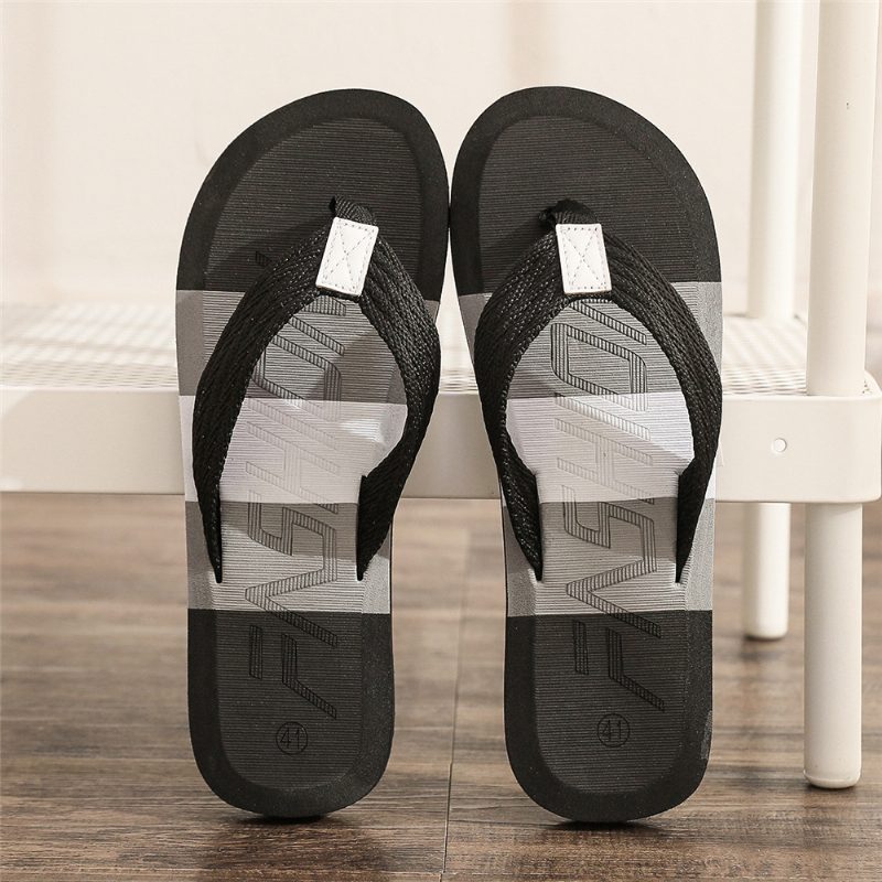 Nye Menn Tøfler Flip-flops Sko Menns Sommer Mote Trend Strand