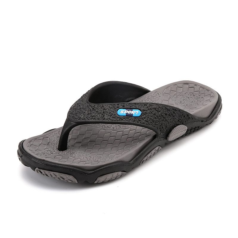 Sommer Sklisikre Flip-flop Sandaler Tøfler Uformell Personlighet Flip-flops Menn Utendørs Strand Tidevann Drag