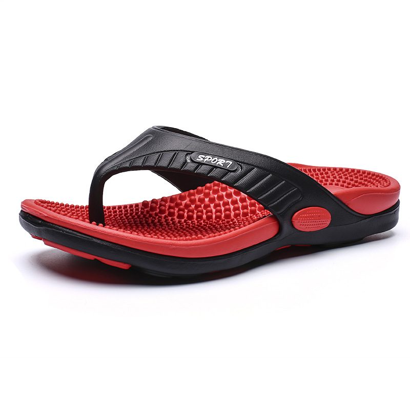 Store Sandaler Tøfler Sko Herre Flate Hjemmetøfler Flip Flops Strandsko Flip-flops