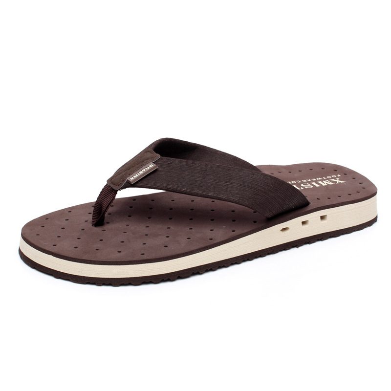 Store Størrelse Tøfler 464748 Sommerflip Flops Herre Sandaler Sko Strandsko Flip