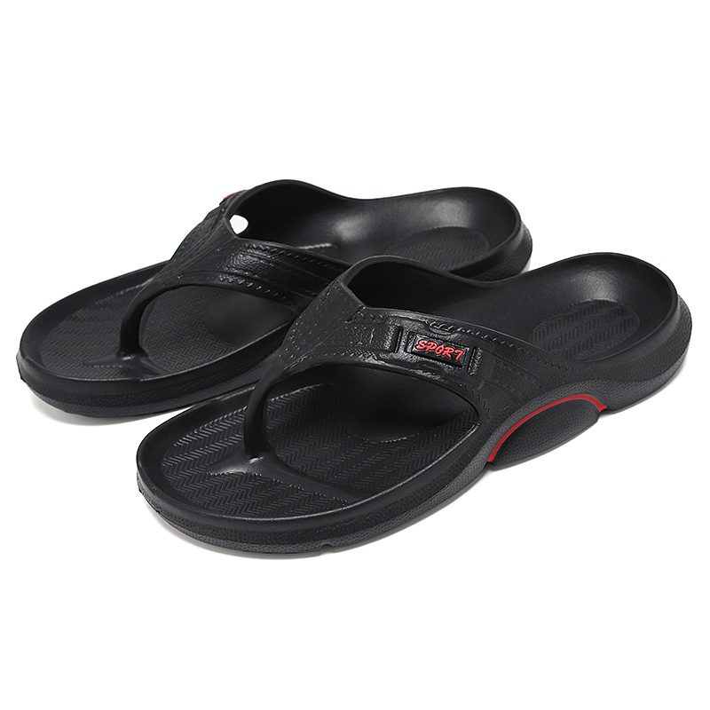 Tøfler For Menn Flip Flops Uformelle Pustende Flop Baderomssandaler