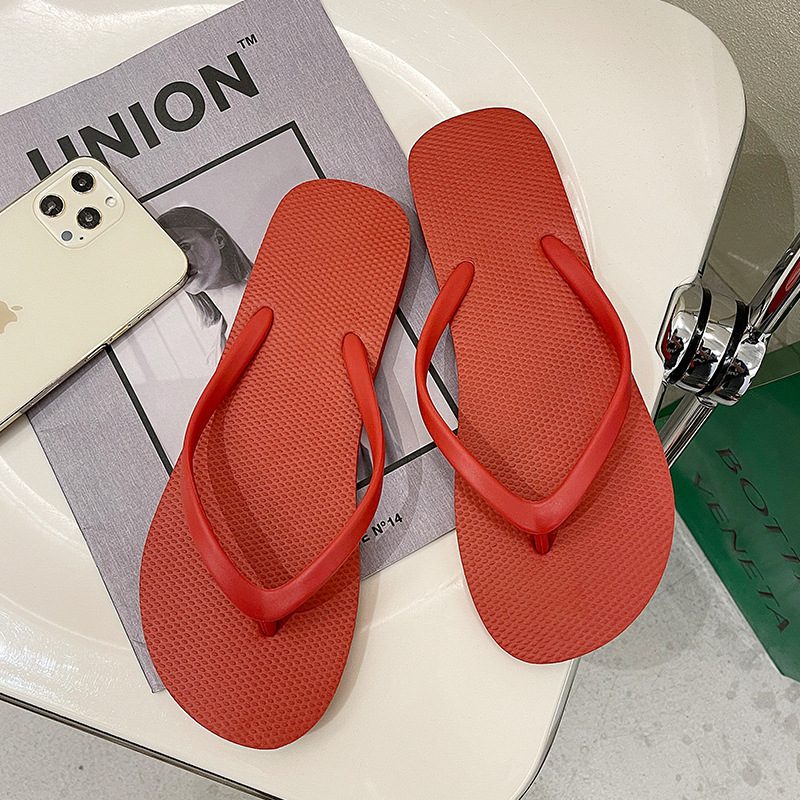 Flip-flops Sommertøfler For Kvinner Sandaler For Trendy Strandsko Flip-flop-sandaler Tøfler Sommer For