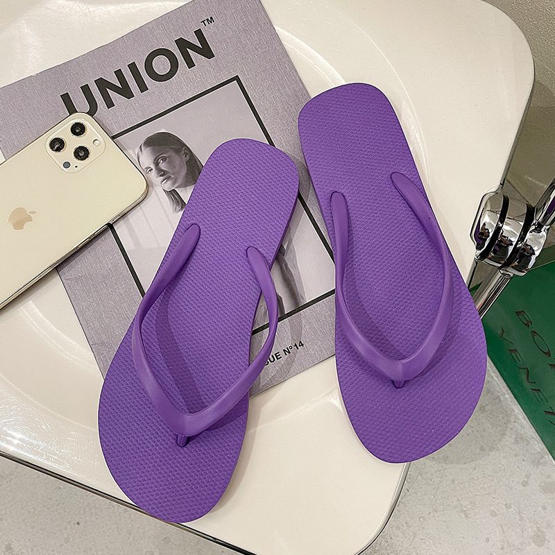 Flip-flops Sommertøfler For Kvinner Sandaler For Trendy Strandsko Flip-flop-sandaler Tøfler Sommer For